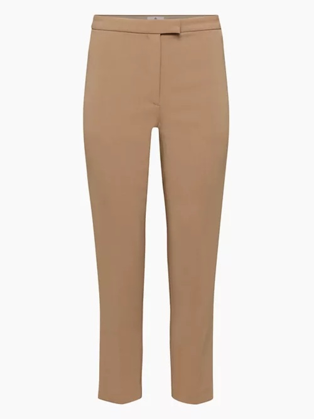Aritzia Babaton Tailored Straight-Leg Pants in Camel